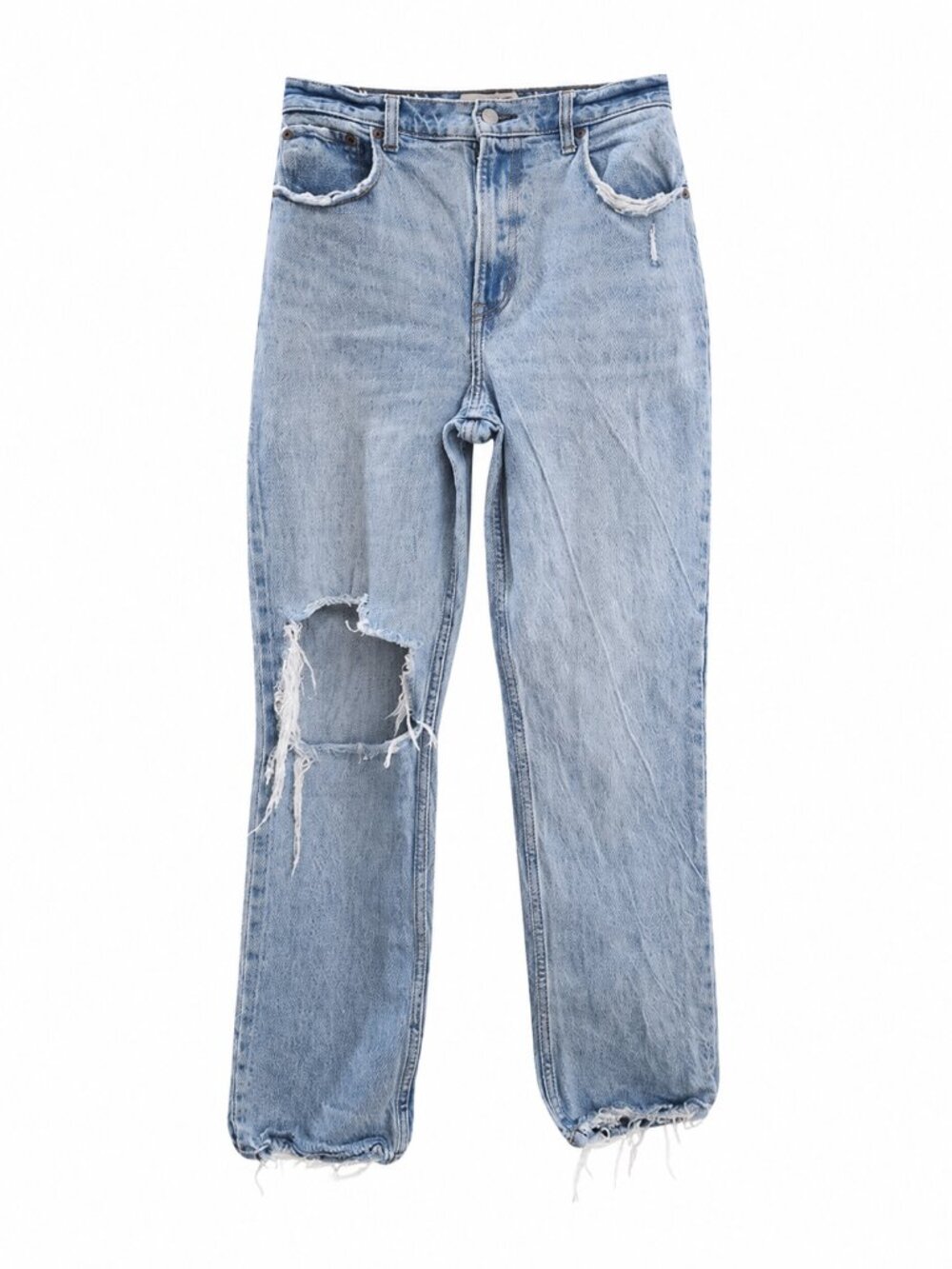 Abercrombie & Fitch โ90s Straight Jeans Size 27 Curve Love Ultra High Rise